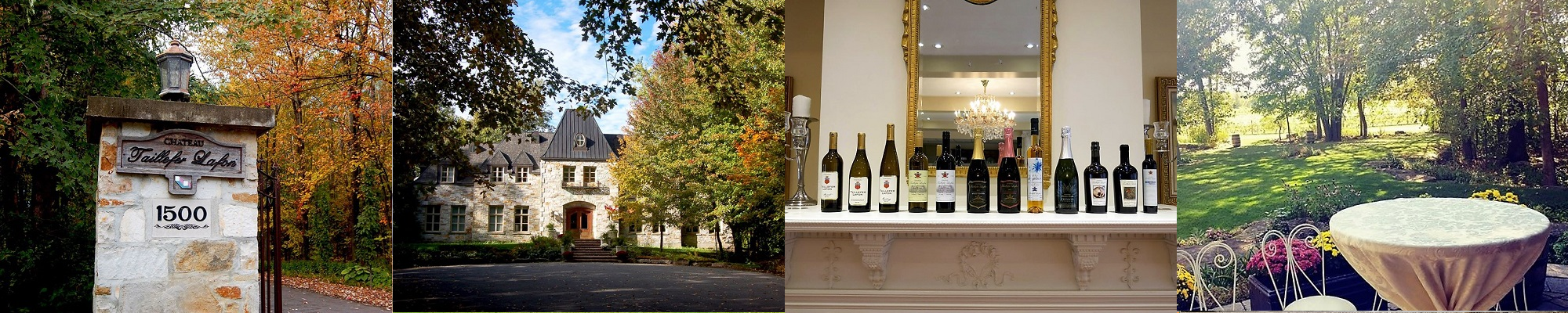 Vignoble Chateau Taillefer Lafon Basses-Laurentides. Photos Vindici Selection Sud du Québec.