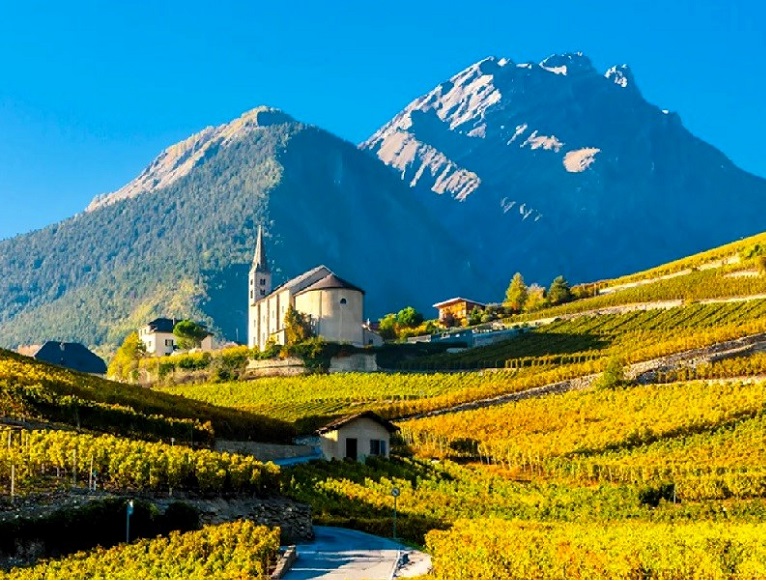 À la découverte de la Suisse romande en automne.